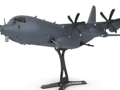 AC-130J Ghostrider  3D print model
