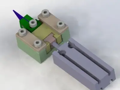 Cutter module 3D model