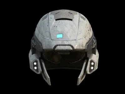 Pro Series Marine MP helmet 3d print file 3D print model