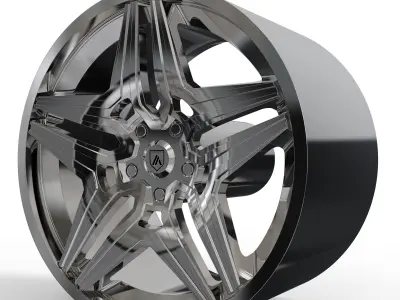 ASANTI DUKE WHEEL 3D MODEL 3D model