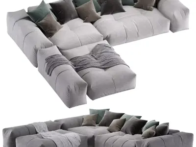 Pixel Sofa Saba 3D model