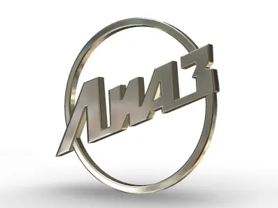 liaz logo 3D model