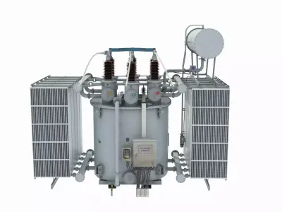 High Voltage Reactor 1 3D model