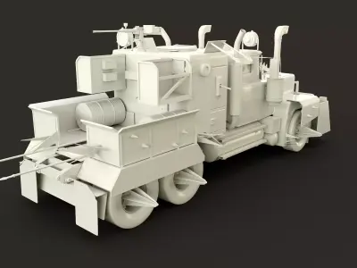 Postapo Truck 3D model