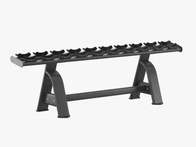 E-7067 Dumbell Rack 3D model