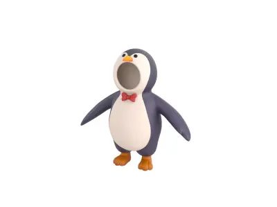 Prop235 Penguin Suit 3D model