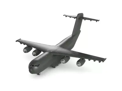 Transport Aircraft 3D model get