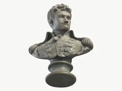 Classical Bust 002 3D model