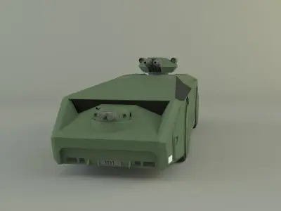Aliens M577 APC vehicle 3D model