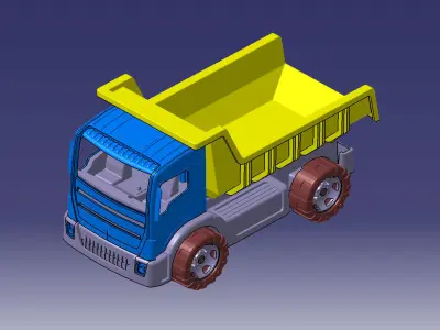 Truck toy 3D print model buy