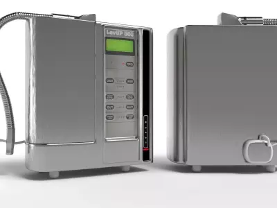 Water cleaning -Premium Ionizer kangen filter-- SD501 Platinum  3D model