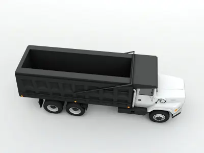 Dump Truck L9000 3D model