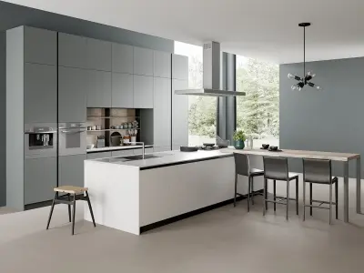 Kitchen Empty Inside 3D model