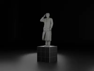 Jenderal Sudirman 3D model