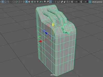 Tank - Tanica Free low-poly 3D model