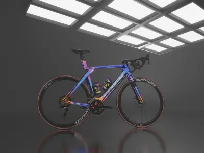 TREK - LIDL Trek Madone bike of Mads Pedersen Low-poly 3D model
