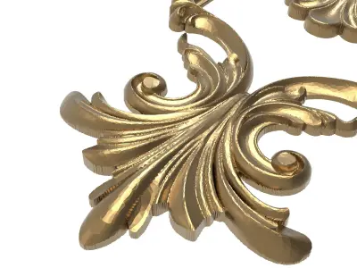  decorative pattern ready for 3D printing 3D model