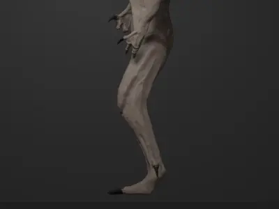 Sci-Fi Creature No X11 Low-poly 3D model