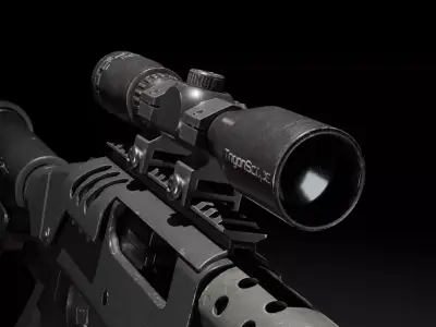 shotgun 3D model 11
