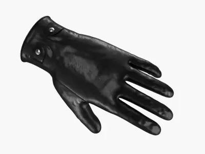Leather Glove 3D model