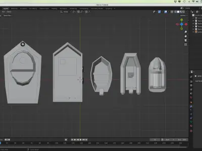 Assets for Roblox Low-poly 3D model
