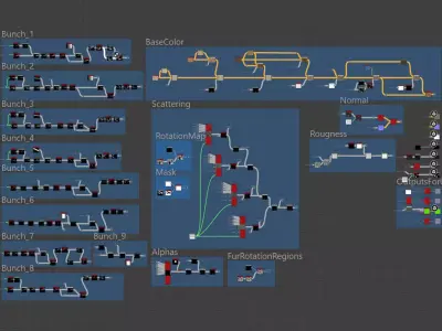 Fur Substance Material and Texture