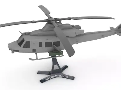 Bell UH-1Y Venom 3D print model purchase