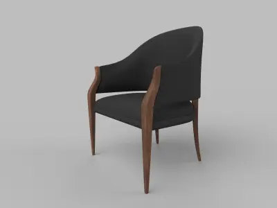 chair Low-poly 3D model