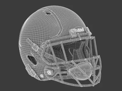 Riddell Speed Icon American Football Helmet 3D model