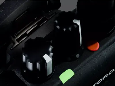 Motorola MOTOTRBO DP4800e Low-poly 3D model