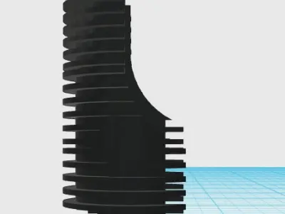 DL44 Blaster ANH Heatsink Part to fit DENIX MAUSER  3D print model