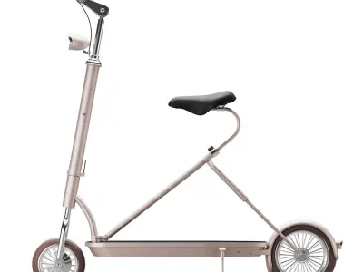 Bicycle electric scooters for adults 3D model