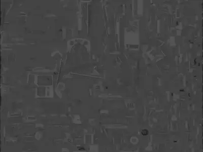 Cyberpunk Holiday Locomotive 3D Model Neon Steam Engine Low-poly 3D model