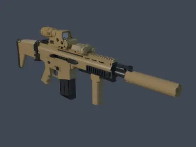 ICAR-H Mod CQC 3D model