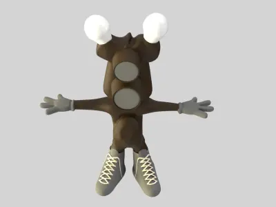  Cartoon Bulb Holder v4 