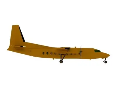 AIRCRAFT foker27 3D model
