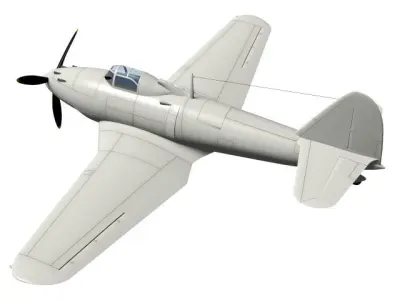 Piaggio P119 3D model