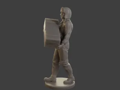 1900 Antartic Sailor ANS1 015 3D print model