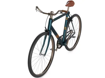 Track Bike 3D model purchase