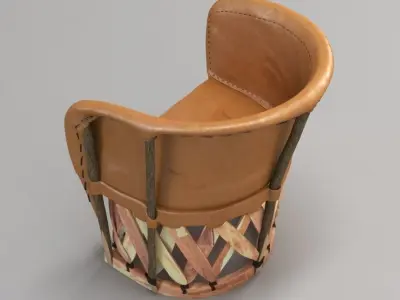 Equipal Chair 3D model