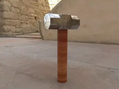 Hammer  Low-poly 3D model purchase