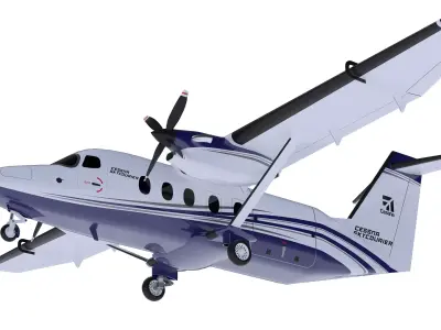 Cessna 408 SkyCourier 3D model
