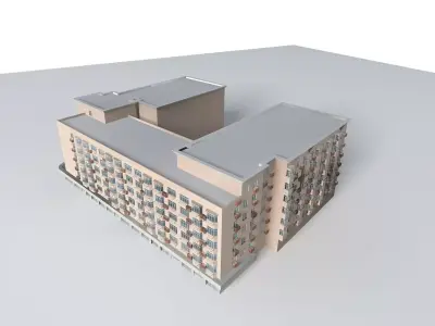 Office Building 3D model 174