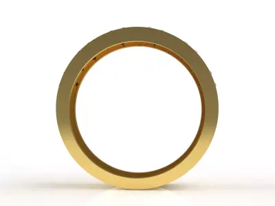 Wavy Pattern Band 3D print model