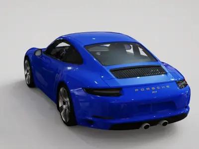 Porsche 911 Free 3D model purchase