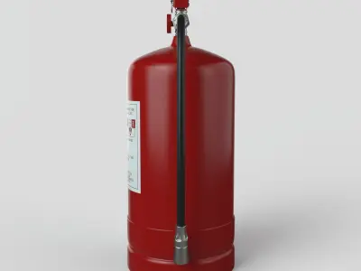 Fire Extinguisher 3D model 12