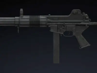 Daewoo K7 Low Poly Low-poly 3D model