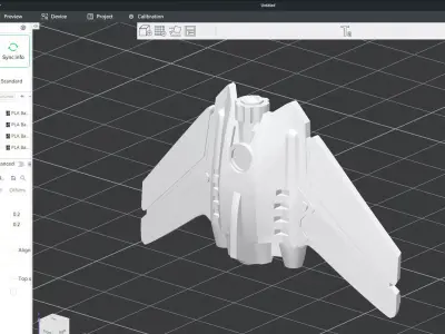 Custom3Dprint Minifigure Accessory - Minifigure Wings S1 - 10 3D print model