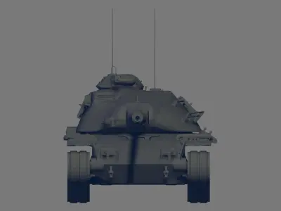 T95E1 3D model