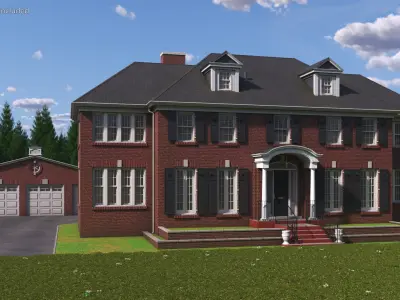  Home Alone House Exterior 